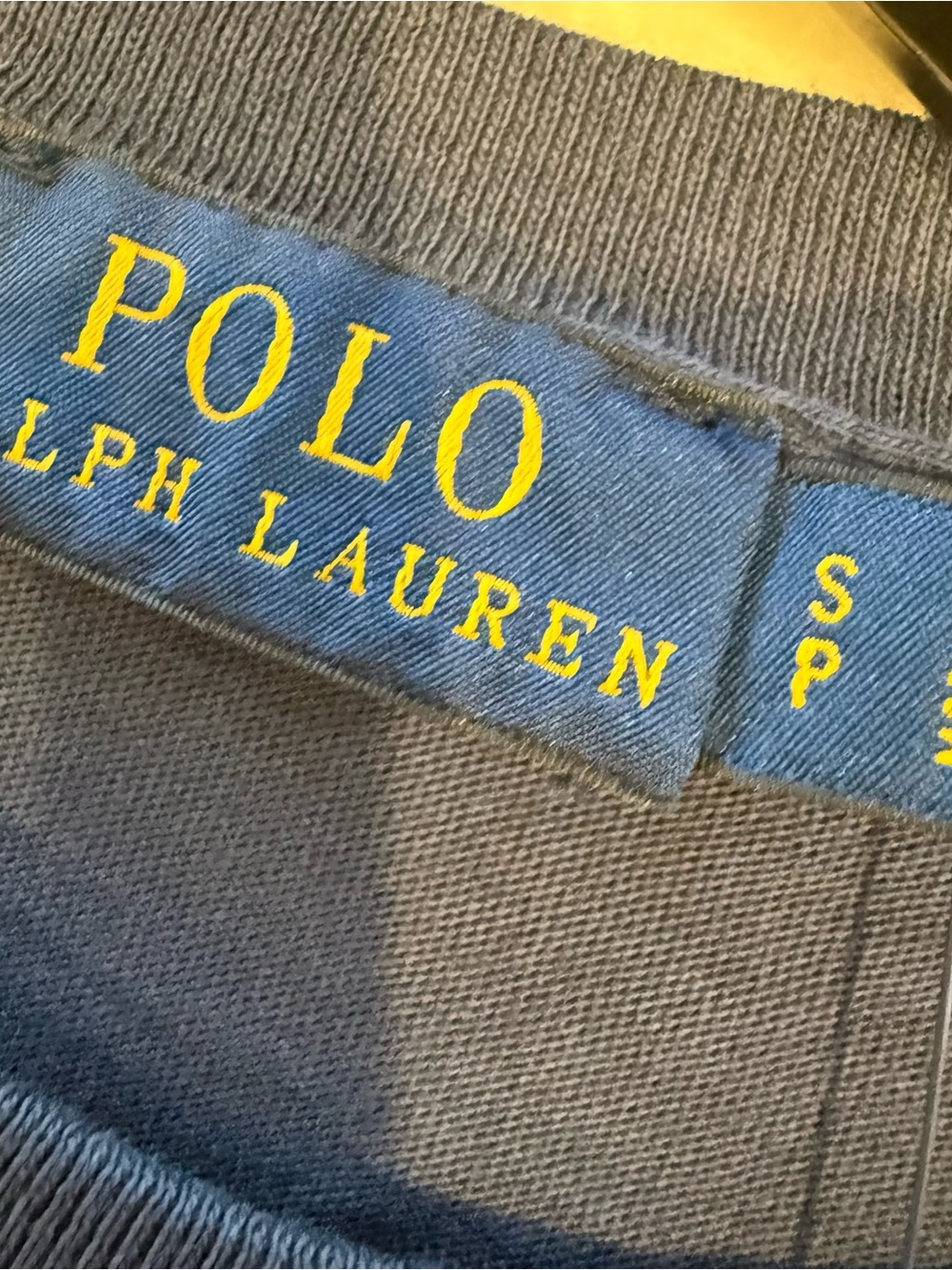 Polo Ralph Lauren Women’s Wrap T-Shirt Dress Navy Blue Tie Waist Sz S/P NWT - Picture 8 of 14